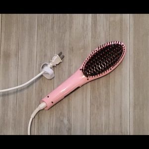 Pink Straightening Brush